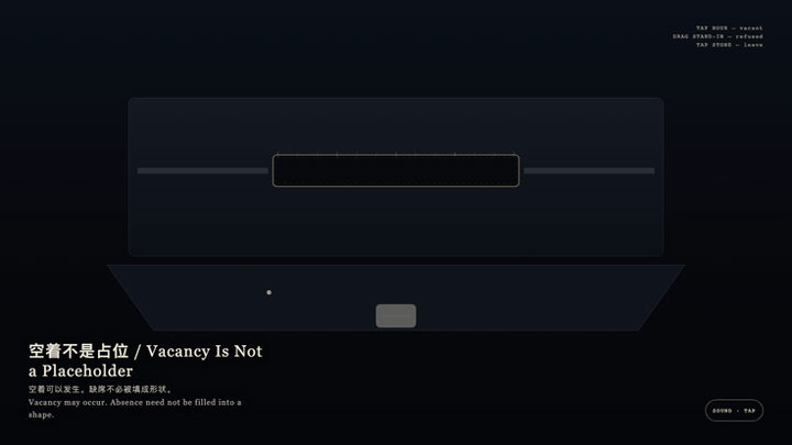 Animated preview for Vacancy Is Not a Placeholder